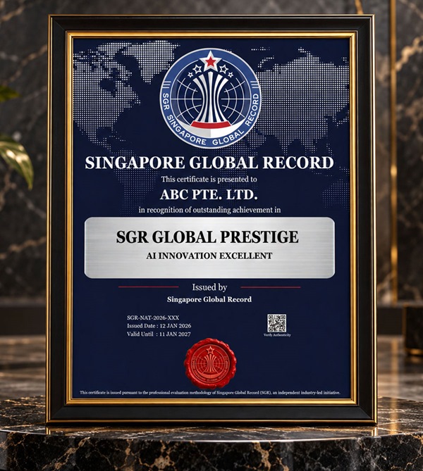 SGR Global Prestige Recognition Trophy